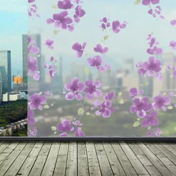 ROTOLO PELLICOLA PER FINESTRE DECORATIVA 3D FANTASIA 45CMX2M ADESIVA VETRO