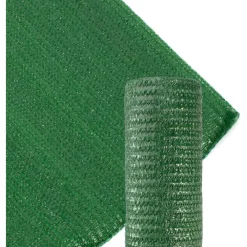 ROTOLO RETE OMBREGGIANTE VERDE FITTA 1.5X10 MT PROTEZIONE GIARDINI TERRAZZE 017066