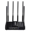ROUTER DUAL BAND WIRELESS AC GIGABIT 6 ANTENNE 3 CPU COMPUTER WIFI CASA UFFICIO