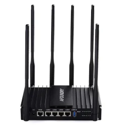 ROUTER DUAL BAND WIRELESS AC GIGABIT 6 ANTENNE 3 CPU COMPUTER WIFI CASA UFFICIO