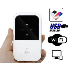 ROUTER MOBILE 4G LTE WI-FI HOTSPOT MODEM BANDA LARGA PORTATILE 802.11 UNIVERSALE