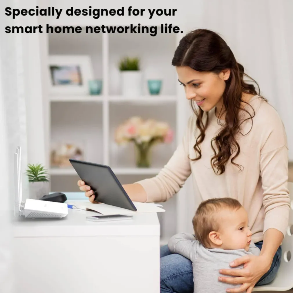 ROUTER WIRELESS N300 ACCESS POINT WI-FI 802.11 2.4G ETHERNET LAN ANTENNA ESTERNO