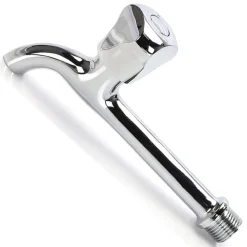 RUBINETTO A PARETE MURO CON VITONE PER GIARDINO LAVATOI LAVABI LAVAMANI ESTERNO