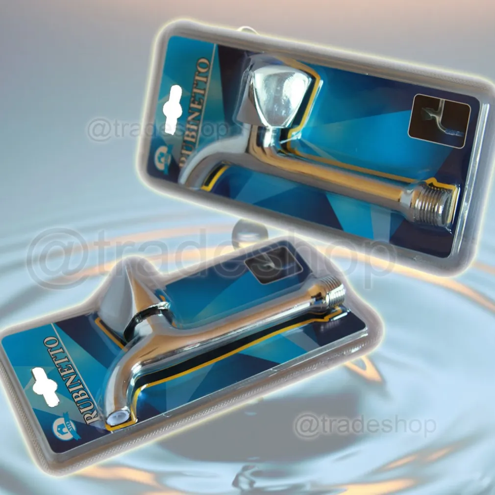 RUBINETTO A PARETE MURO CON VITONE PER GIARDINO LAVATOI LAVABI LAVAMANI ESTERNO