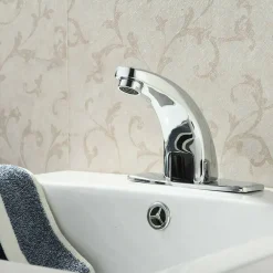 RUBINETTO AUTOMATICO CON SENSORE WC INFRAROSSI LAVANDINO AUTOMATICA BAGNO CUCINA