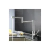 RUBINETTO LAVELLO CUCINA PIEGHEVOLE MONOCOMANDO CON BRACCIO ESTENSIBILE