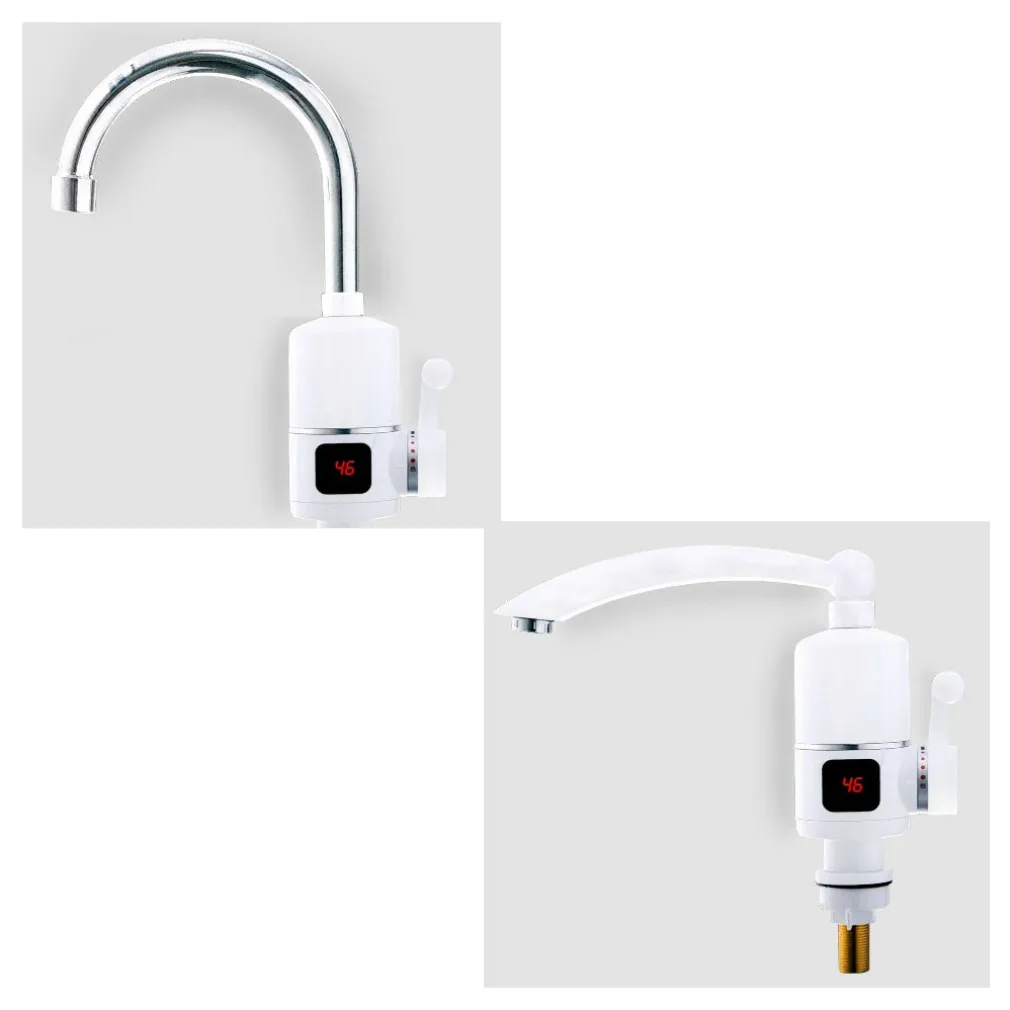 RUBINETTO MISCELATORE ELETTRICO CALDAIA ACQUA CALDA CON DISPLAY RX-010