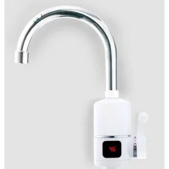 RUBINETTO MISCELATORE ELETTRICO CALDAIA ACQUA CALDA CON DISPLAY RX-010