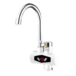 RUBINETTO MISCELATORE ELETTRICO SPINA CALDAIA ACQUA CALDA CON DISPLAY RX-007