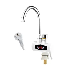 RUBINETTO MISCELATORE ELETTRICO SPINA CALDAIA ACQUA CALDA CON DISPLAY RX-007