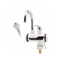 RUBINETTO MISCELATORE ELETTRICO CALDAIA ACQUA CALDA CON SPINA CUCINA BAGNO 3000W