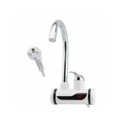 RUBINETTO MISCELATORE ELETTRICO CALDAIA ACQUA CALDA CON SPINA CUCINA BAGNO 3000W