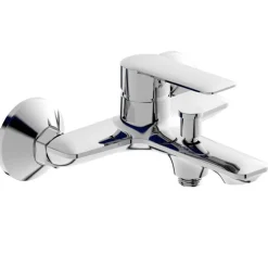 RUBINETTO MISCELATORE GRUPPO VASCA DA BAGNO CROMATO CON ATTACCO DOCCIA SOFI87104