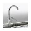 RUBINETTO MISCELATORE LAVELLO CUCINA CANNA ALTA CURVA MODELLO LONDRA 52343A