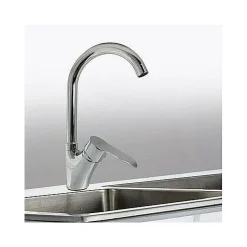 RUBINETTO MISCELATORE LAVELLO CUCINA CANNA ALTA CURVA MODELLO LONDRA 52343A