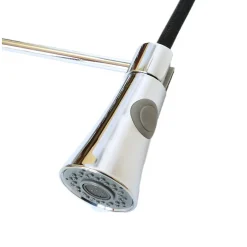 RUBINETTO MISCELATORE LAVELLO CUCINA DOCCIA CANNA ALTA ALLUNGABILE BAR HOTEL