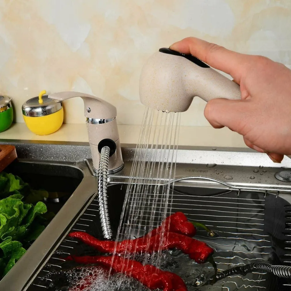 RUBINETTO MISCELATORE MONOCOMANDO LAVELLO AVENA DOCCETTA ESTRAIBILE 52992