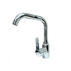 RUBINETTO MISCELATORE MONOCOMANDO LAVELLO CUCINA CANNA ALTA ROTANTE CROMATO 8702