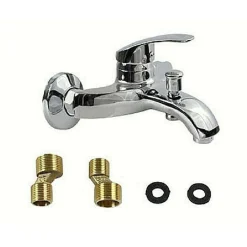 RUBINETTO MISCELATORE PER VASCA A MURO DOCCIA MONOCOMANDO MODELLO NAPOLI 52329A