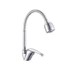 RUBINETTO MISCELATORE PER CUCINA CANNA ALTA FLESSIBILE LAVELLO DOCCETTA 52934