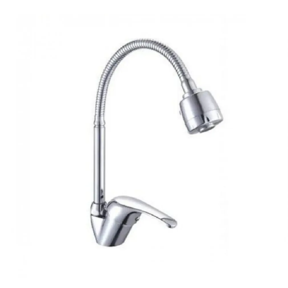 RUBINETTO MISCELATORE PER CUCINA CANNA ALTA FLESSIBILE LAVELLO DOCCETTA 52934