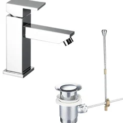 RUBINETTO MISCELATORE QUADRATO PILETTA ESY_69022 FIRENZE BAGNO RUBINETTERIA