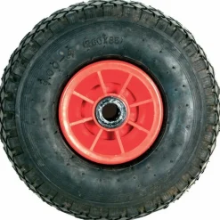 RUOTA GOMMA PNEUMATICA AVO CON CAMERA D'ARIA DIAMETRO 260X85 PER CARRELLI