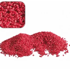 SABBIA QUARZO ROSSO CERAMIZZATO PER FONDALE ACQUARIO GHIAIA GRANULOMETRIA MEDIA