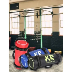 SACCA CON SABBIA PER BODY BUILDING FITNESS DA 20 KG IN ECOPELLE ALLENAMENTO PESI