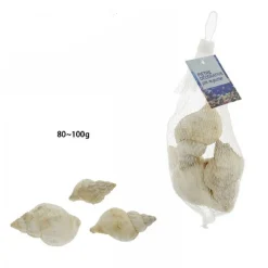 SACCHETTO DA 80 - 100 GR CONCHIGLIE DI MARE DECORAZIONE ORNAMENTO ACQUARIO 70285