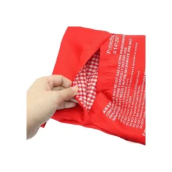 SACCHETTO PER COTTURA PATATE HOT DOG SACCO CUOCI AL FORNO A MICROONDE CUCINA