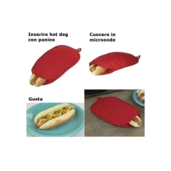 SACCHETTO PER COTTURA PATATE HOT DOG SACCO CUOCI AL FORNO A MICROONDE CUCINA