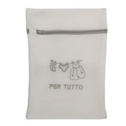 SACCHETTO PER LAVANDERIA LAVATRICE RETE 30X40CM BIANCHERIA INTIMO CALZINI VESTITI 59378