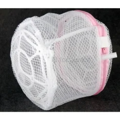 SACCHETTO SALVA REGGISENO LAVATRICE LAVAGGIO BIANCHERIA RETE INTIMO 19X14CM