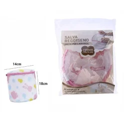 SACCHETTO SALVA REGGISENO LAVATRICE LAVAGGIO BIANCHERIA SACCA INTIMO DONNA 69624