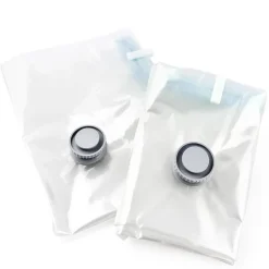 SACCHI SOTTOVUOTO 2 PEZZI SACCHETTI PER VESTITI COPERTE BUSTE 86X50 E 130X74 CM