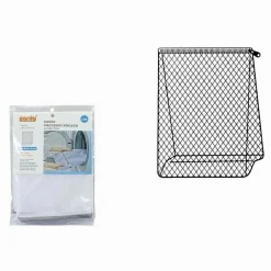 SACCO A RETE FINE FORMA A SACCHETTO LAVATRICE PROTEGGI BUCATO ZIP 50X40 CM 59991