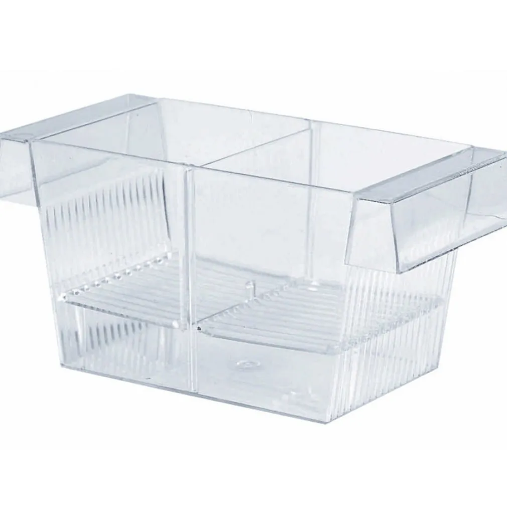 SALA PARTO RIGIDA 3 IN 1 PER RIPRODUZIONE PESCI ACQUARIO CON COPERCHIO DIVISORE