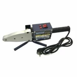 SALDATORE POLIFUSORE 800W PER SALDATURA TUBI PLASTICA PVC PVDF 6 MATRICI