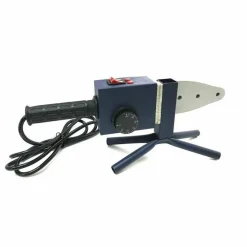 SALDATORE POLIFUSORE 800W PER SALDATURA TUBI PLASTICA PVC PVDF 6 MATRICI