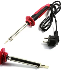 SALDATORE STAGNO SALDATRICE ELETTRICO A SALDATURA SALDA PUNTA PIATTA 60W