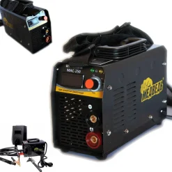 SALDATRICE ELETTRICA A ELETTRODO INVERTER IGBT SALDATURA 250A FABBRO MAC250