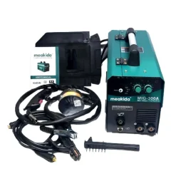 SALDATRICE MULTIFUNZIONE MIG/MMA FILO CONTINUO NO GAS + ELETTRODO 1-5 KG 300A