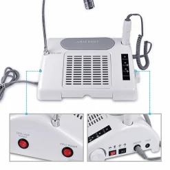 SALON EXPERT 3 IN 1 NAIL MACHINE FRESA LAMPADA AERATORE PROFESSIONALE NAIL ART