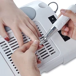 SALON EXPERT 3 IN 1 NAIL MACHINE FRESA LAMPADA AERATORE PROFESSIONALE NAIL ART