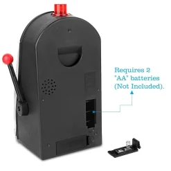 SALVADANAIO SLOT MACHINE CON CAMPANELLO LUCI E SUONI REALISTICI MONEY BANK SAVER