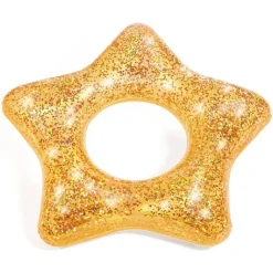 SALVAGENTE 91 CM GLITTER CIAMBELLA GONFIABILE DA MARE PISCINA STELLA CUORE 36141
