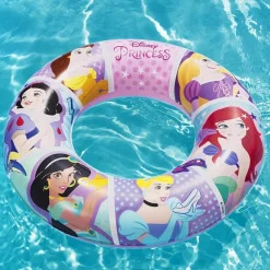 SALVAGENTE CIAMBELLA GONFIABILE PER BAMBINI CON GRAFICA PRINCIPESSE DISNEY Ø56CM 016125