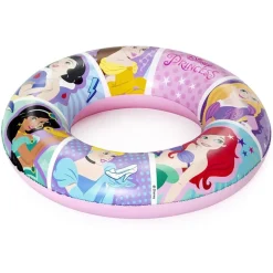 SALVAGENTE CIAMBELLA GONFIABILE PER BAMBINI CON GRAFICA PRINCIPESSE DISNEY Ø56CM 016125