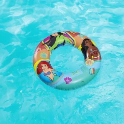 SALVAGENTE CIAMBELLA GONFIABILE PRINCIPESSE 56CM PER BAMBINI 3-6 ANNI MARE 91043